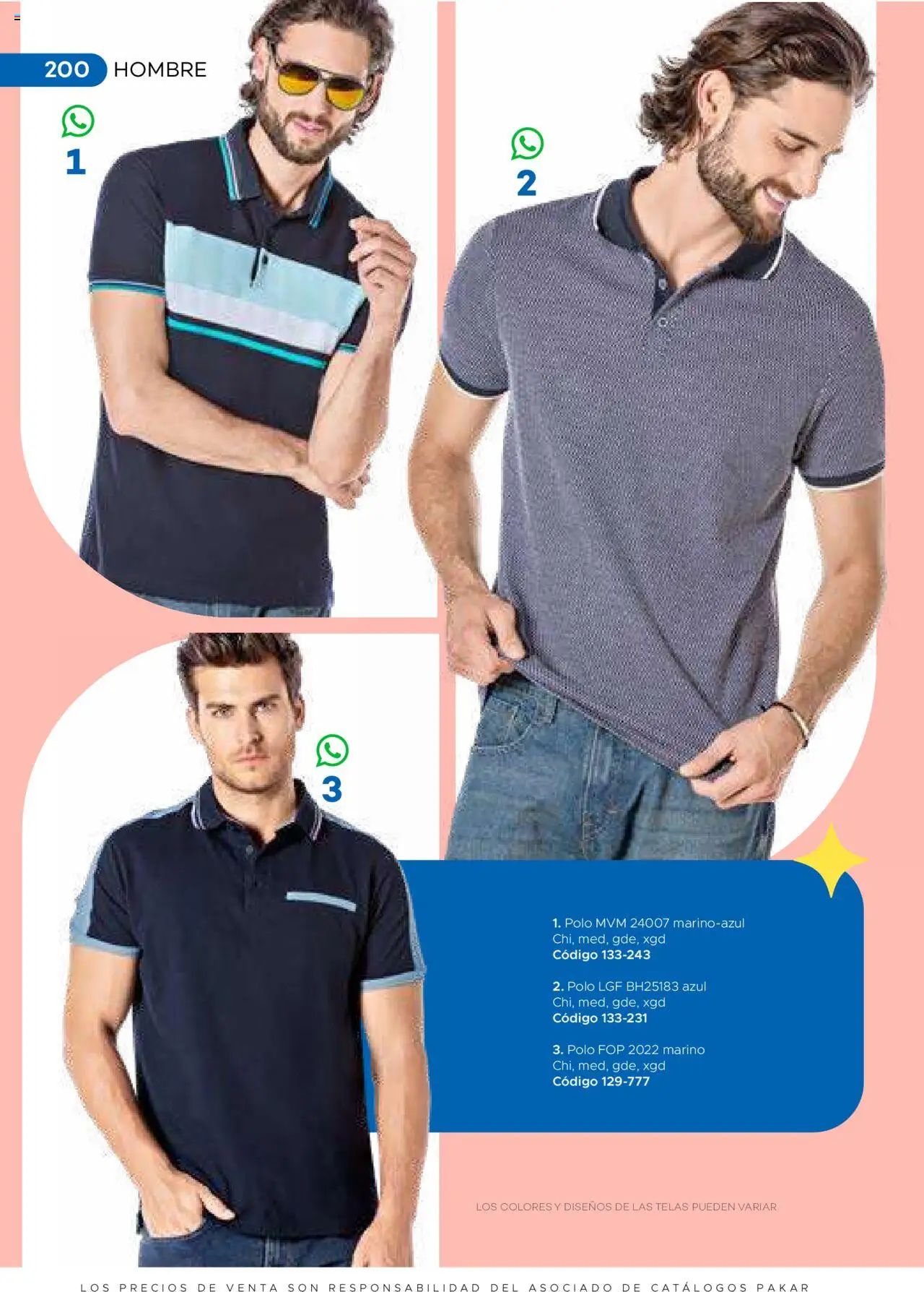 Nuevas ofertas de SC Pakar válidas en toda la República Mexicana desde el 31.01.2025. ¡Encuentra las mejores ofertas en SC Pakar catálogo Ropa! | Página: 200