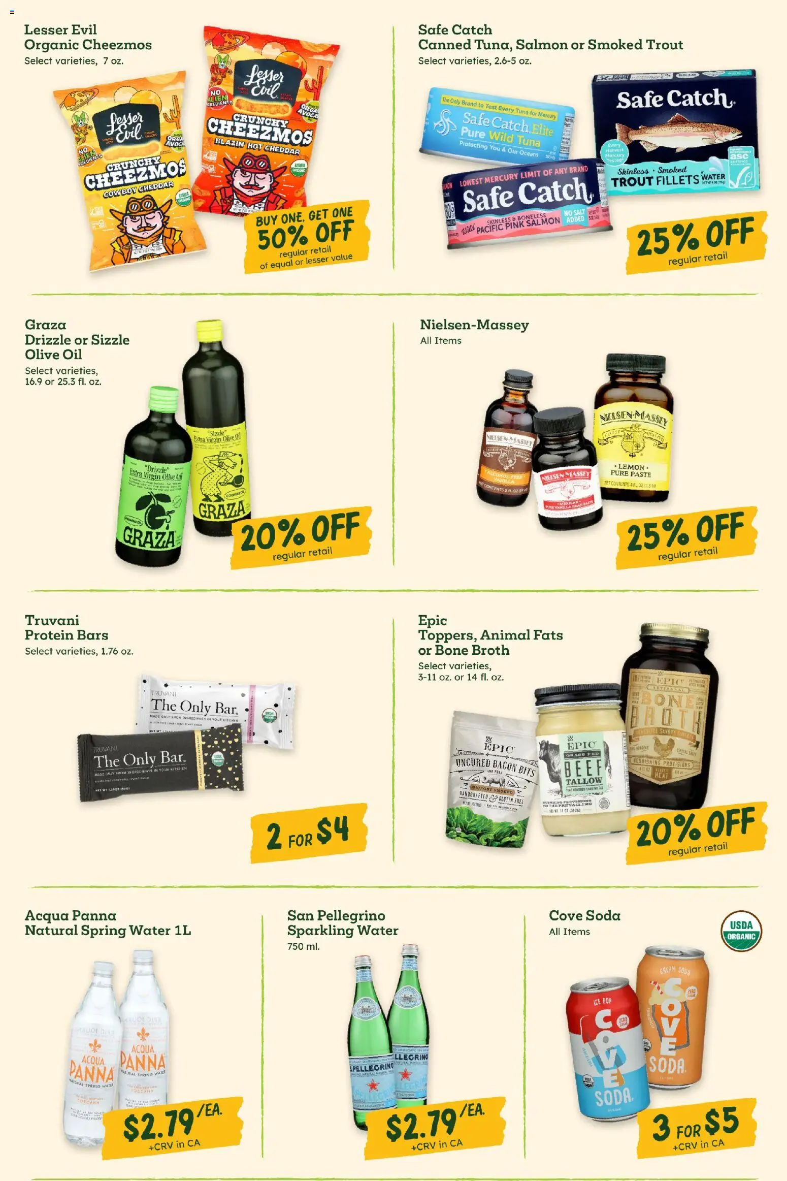 Sprouts Monthly Ad - valid from 25.03.2026 | Page: 14 | Products: Safe, Water, Salt, Lemon