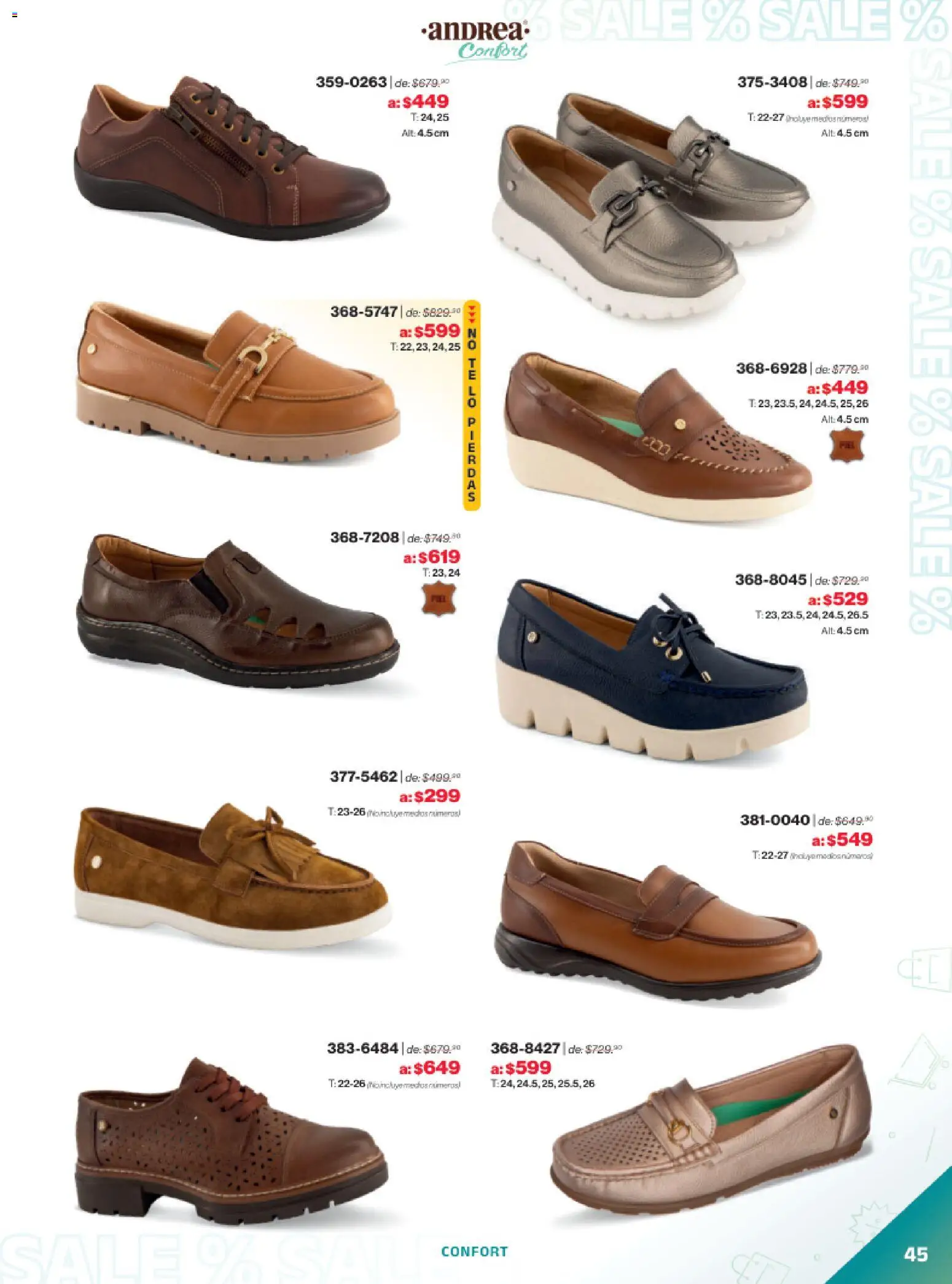 Nuevas ofertas de Andrea válidas en toda la República Mexicana desde el 21.12.2025. ¡Encuentra las mejores ofertas en Andrea catálogo Outlet! | Página: 45 | Productos: Sal