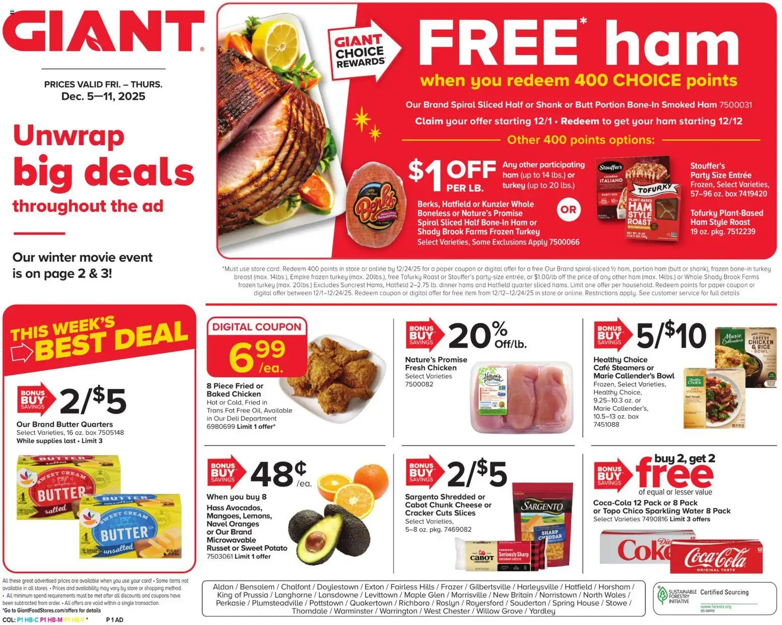 Giant Weekly Ad - valid from 05.12.2025 | Page: 1
