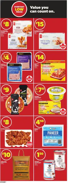 Preview of Loblaws weekly flyer / circulaire from shop Loblaws valid from 16.04.2026 | Page: 18 | Products: Pasta, Turkey, Butter, Chicken
