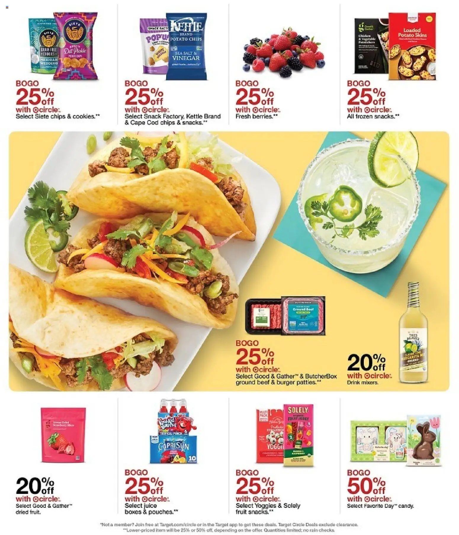 Target Weekly Ad - valid from 15.03.2026 | Page: 6 | Products: Juice, Beef, Salt, Kettle