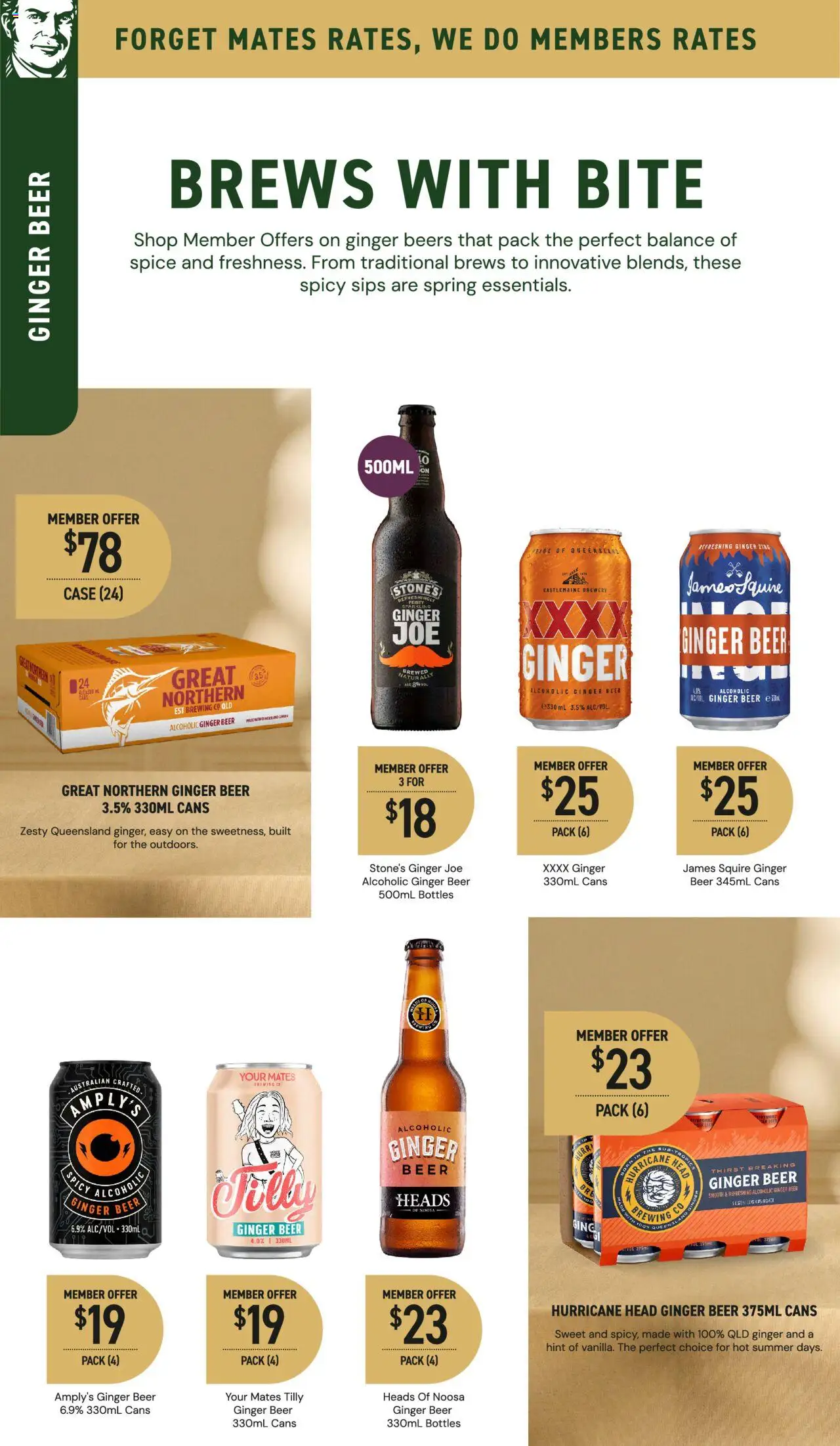 Dan Murphy's catalogue - valid from 25.09.2025 | Page: 33 | Products: Ginger, Beer, Case