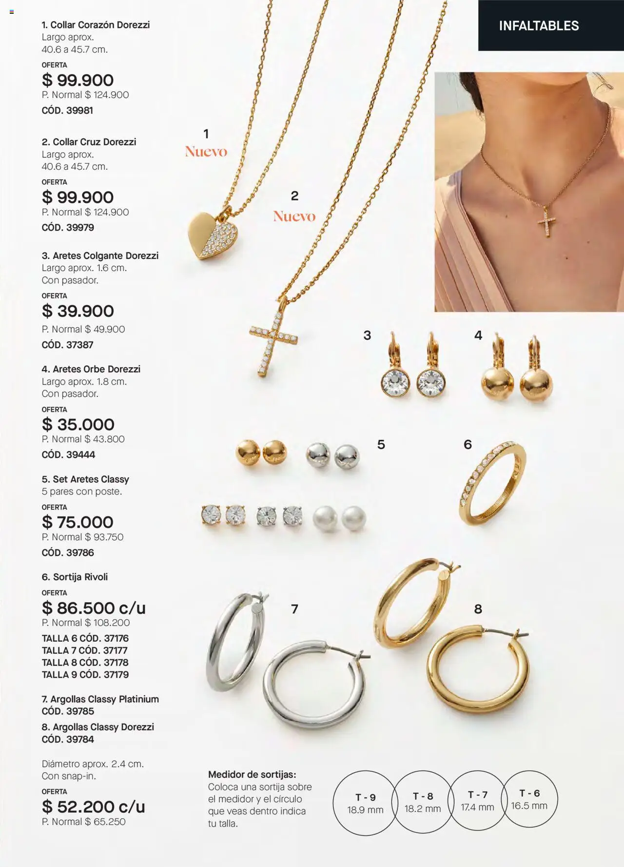 Yanbal revista - valida desde el 24.05.2025 | Página: 117 | Productos: Aretes, Sobre, Collar