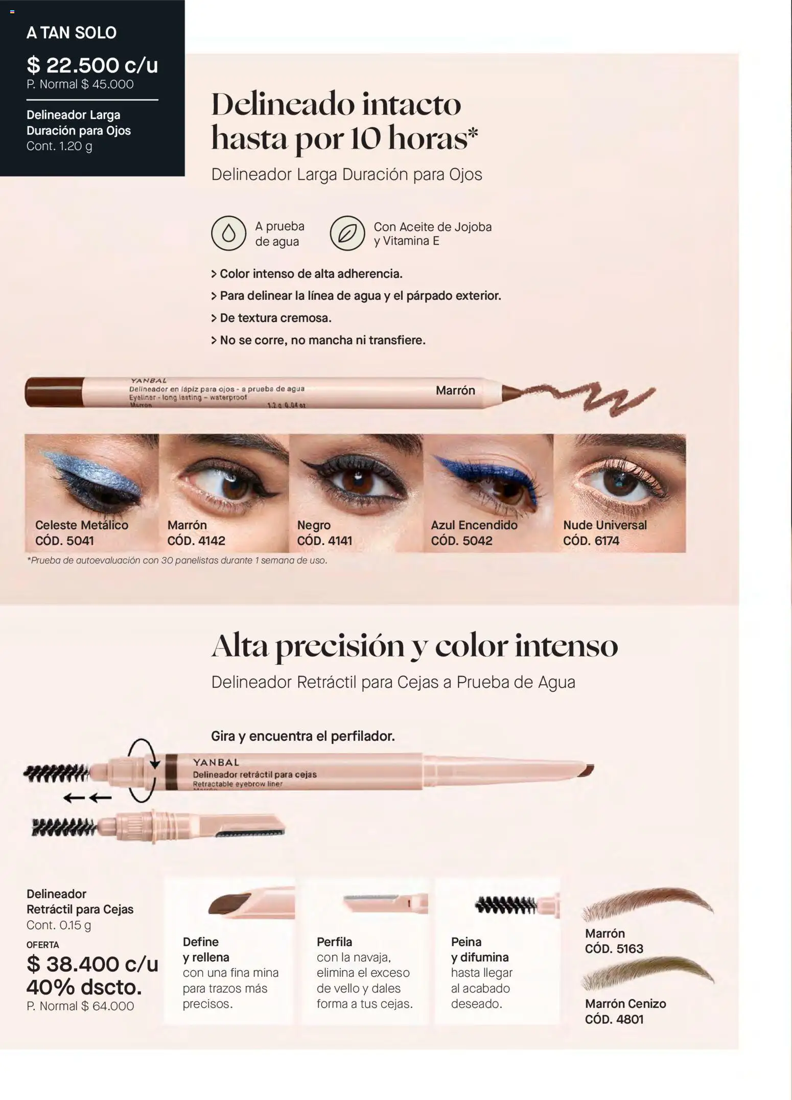 Yanbal revista - valida desde el 03.01.2026 | Página: 48 | Productos: Agua, Delineador, Aceite