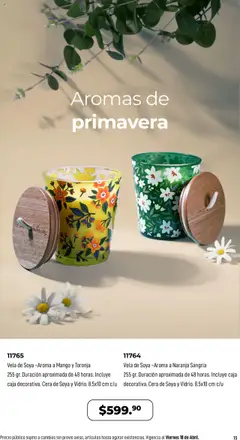 Vista previa de Home Interiors catálogo Magia de las Velas , nuevo folleto de la tienda, válido en México a partir del 31.03.2025 | Página: 15 | Productos: Mango, Cera, Vela, Caja