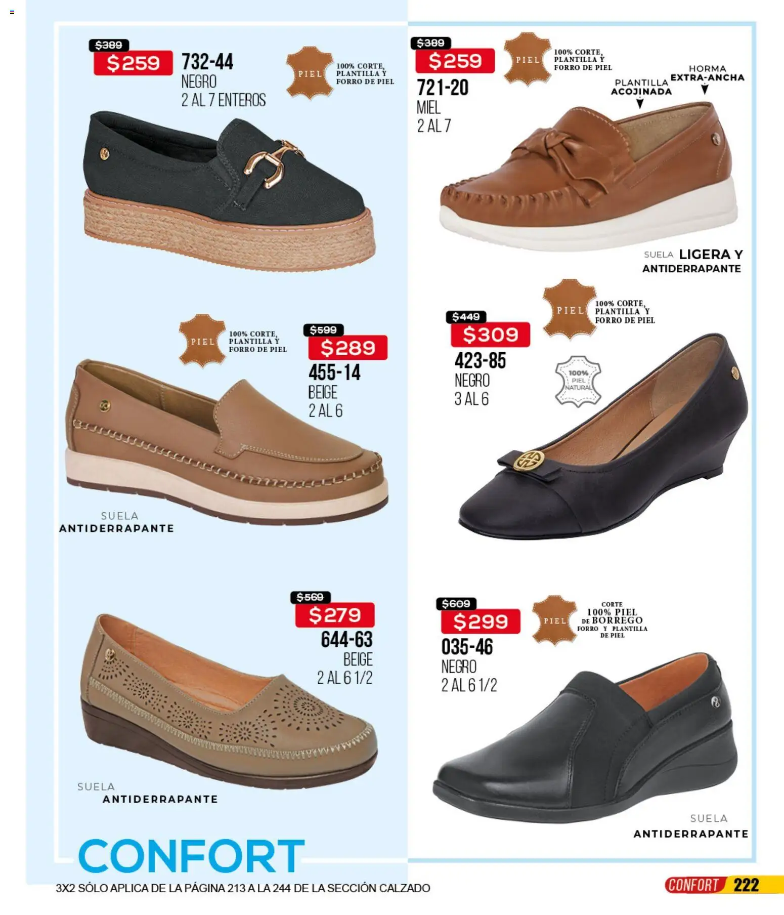 Nuevas ofertas de Cklass válidas en toda la República Mexicana desde el 18.03.2026. ¡Encuentra las mejores ofertas en Cklass catálogo Liquidación total calzado! | Página: 223