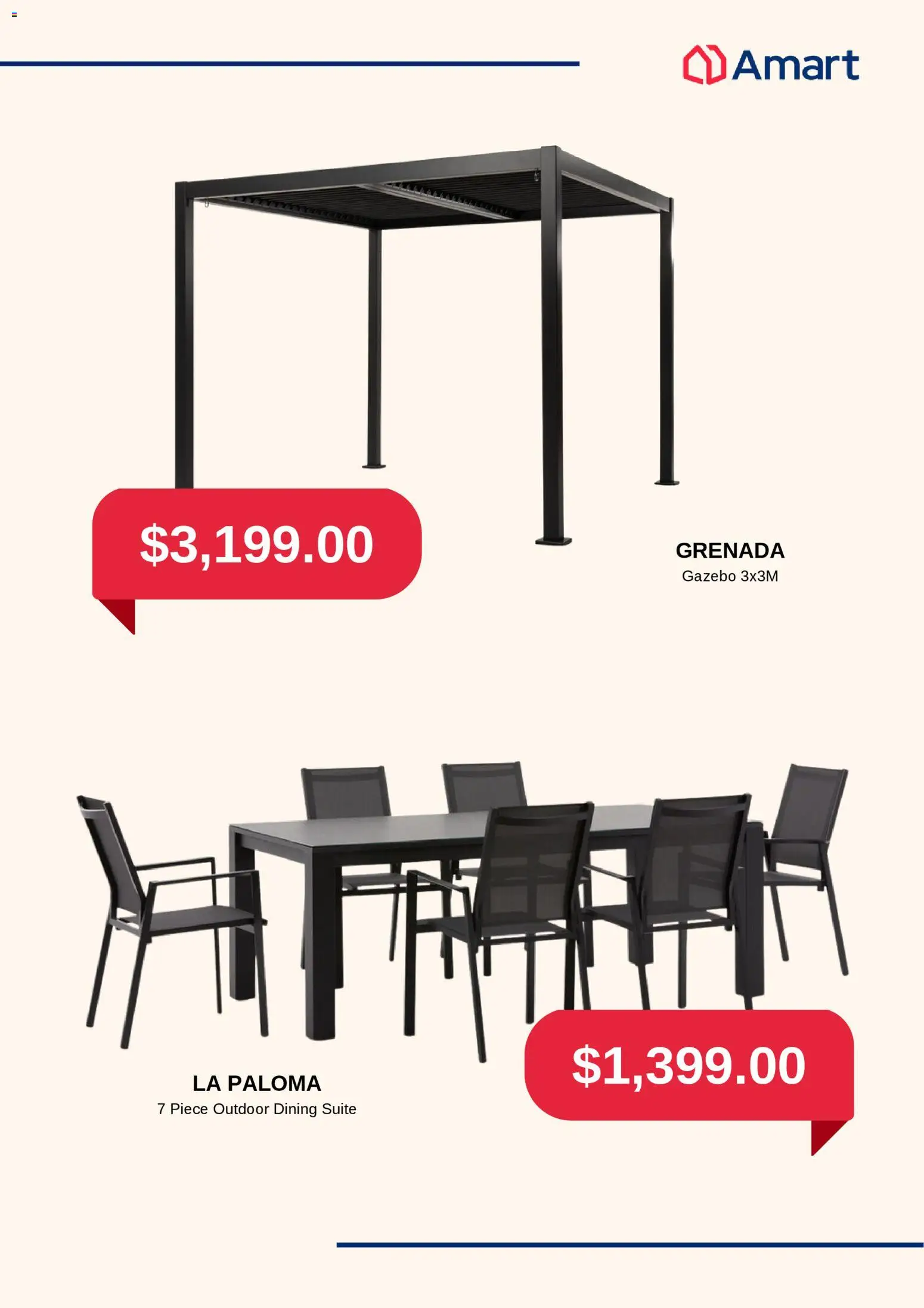 Amart Furniture catalogue - valid from 16.01.2026 | Page: 4 | Products: Suite, Gazebo