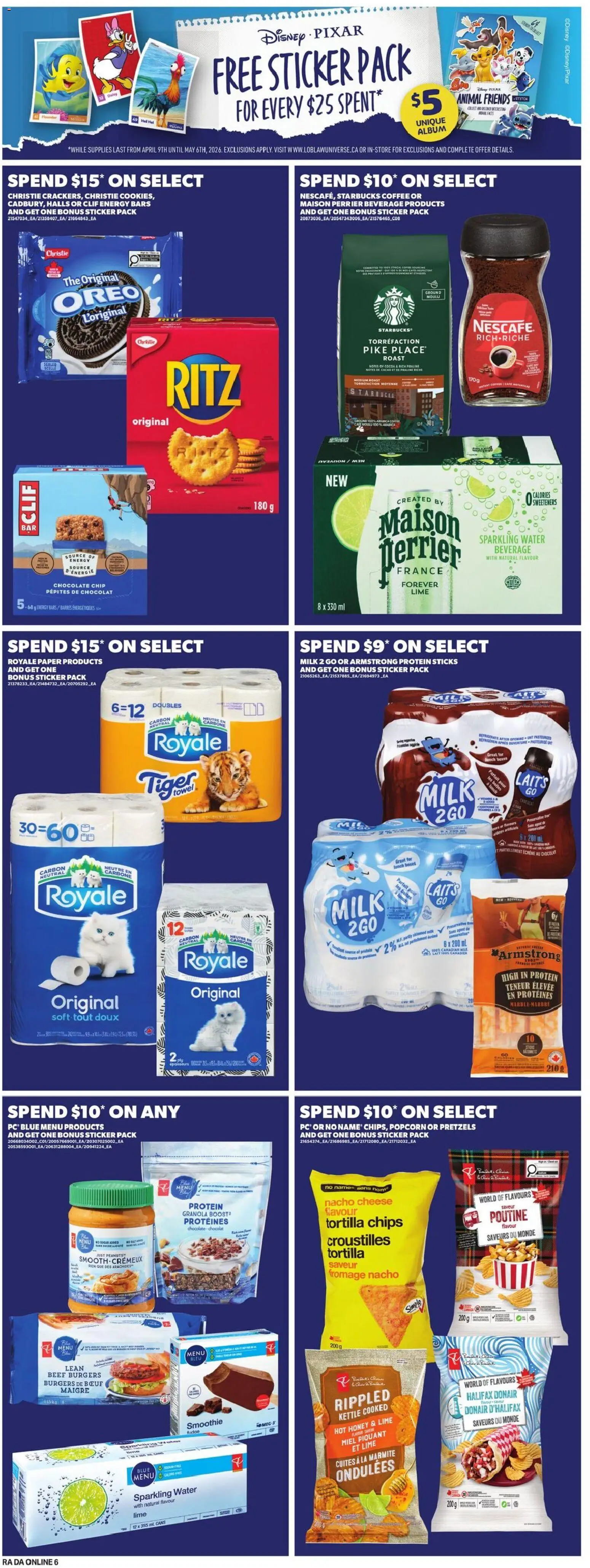 Atlantic Superstore flyer valid from 30.04.2026 | Page: 15 | Products: Chips, Cheese, Coffee, Chocolate