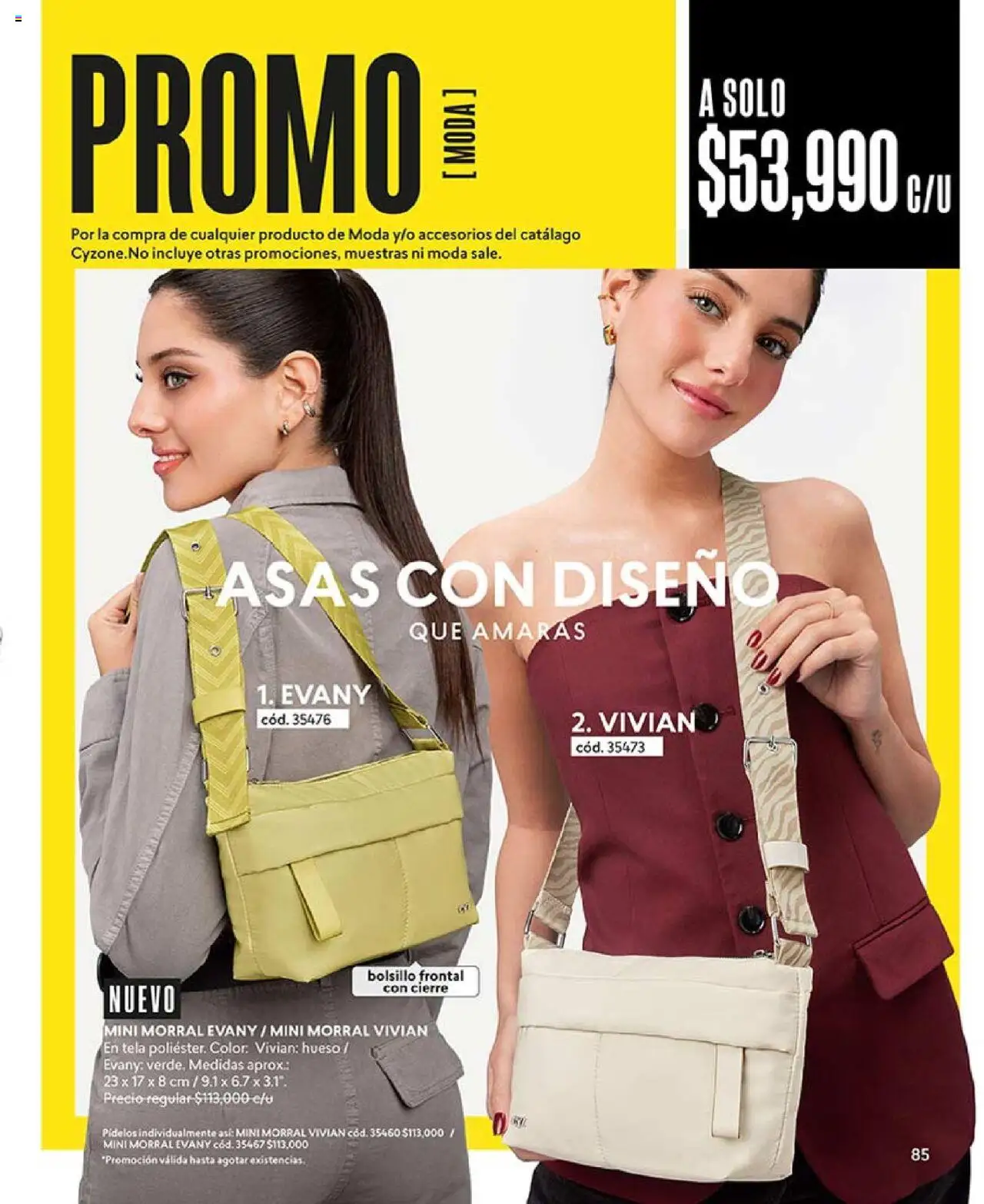 CyZone revista - valida desde el 18.08.2025 | Página: 85 | Productos: Morral