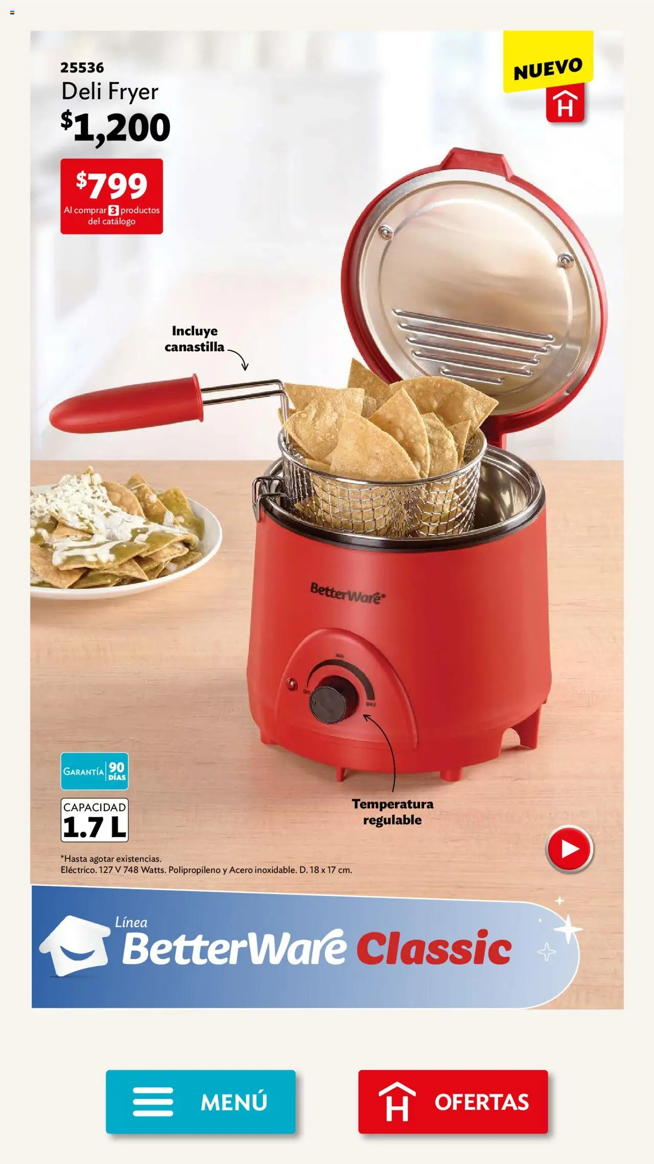 Nuevas ofertas de Betterware válidas en toda la República Mexicana desde el 29.09.2025. ¡Encuentra las mejores ofertas en Betterware - Campaña 10 2025! | Página: 4