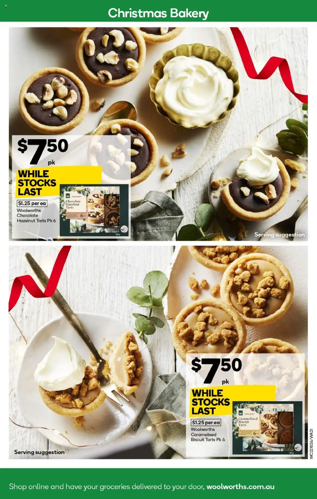 Woolworths catalogue - valid from 22.10.2025 | Page: 21 | Products: Chocolate, Bakery