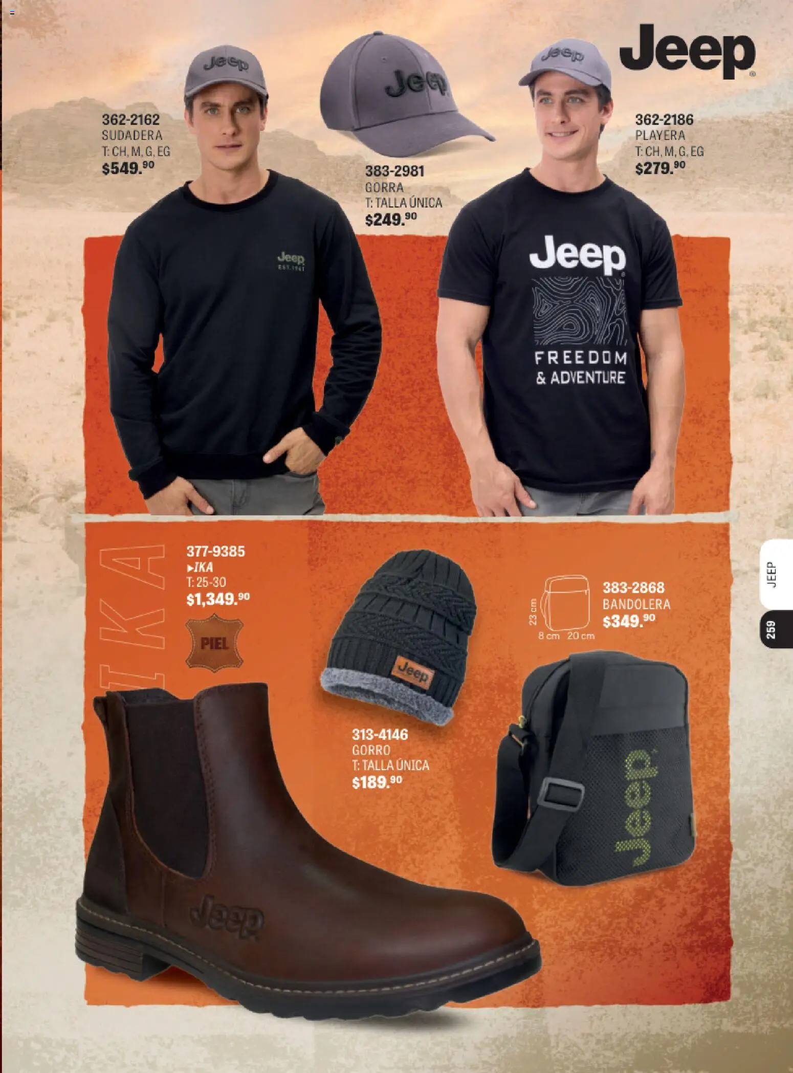 Nuevas ofertas de Andrea válidas en toda la República Mexicana desde el 31.10.2025. ¡Encuentra las mejores ofertas en Andrea catálogo Para La Aventura! | Página: 8 | Productos: Gorra, Sudadera, Playera