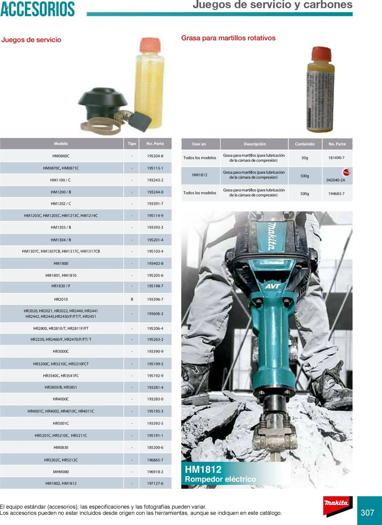 Nuevas ofertas de Makita válidas en toda la República Mexicana desde el 08.07.2024. ¡Encuentra las mejores ofertas en Makita catálogo Accesorios! | Página: 307 | Productos: Cámara