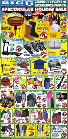 Preview of Big 5 Sporting Goods weekly ads valid from 16.12.2025
