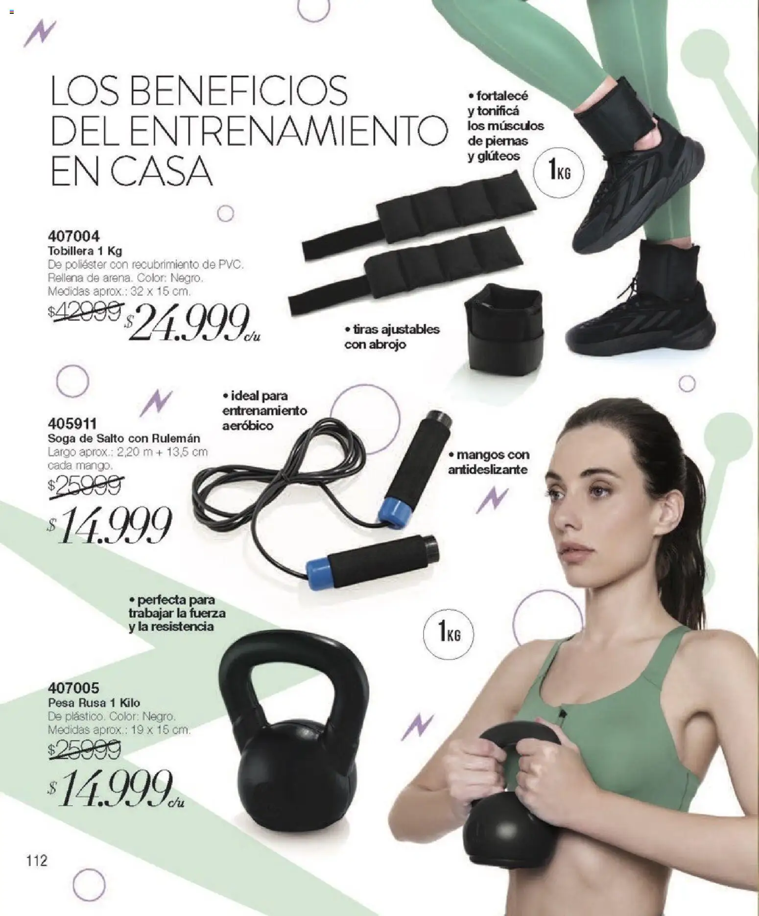 Violetta - Violetta Cosméticos │ válido desde el 18.03.2026 | Página: 112 | Productos: Tobillera, Soga