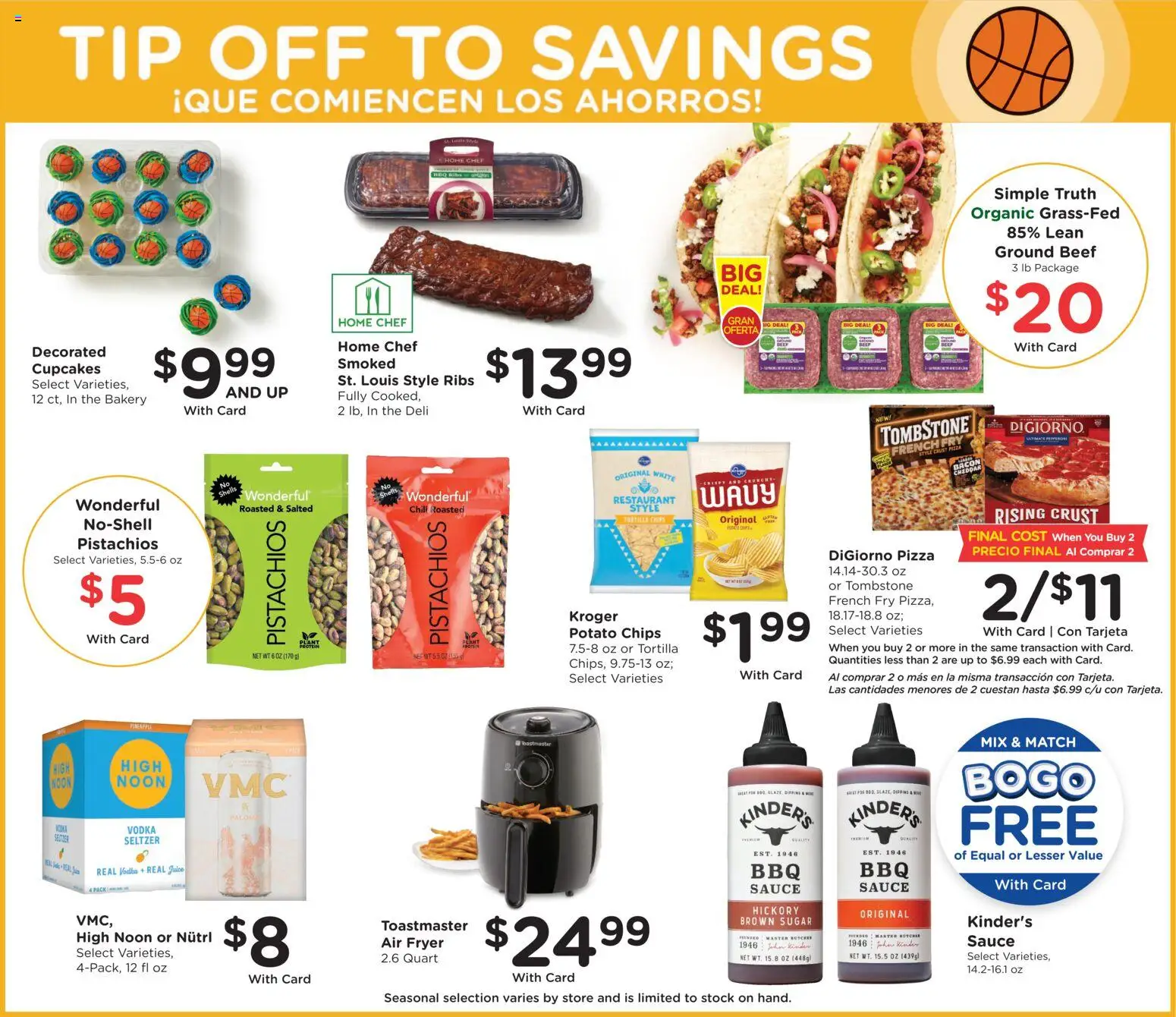 Fry's Food Weekly Ad - valid from 18.03.2026 | Page: 10 | Products: Fryer, Juice, Beef, Vodka