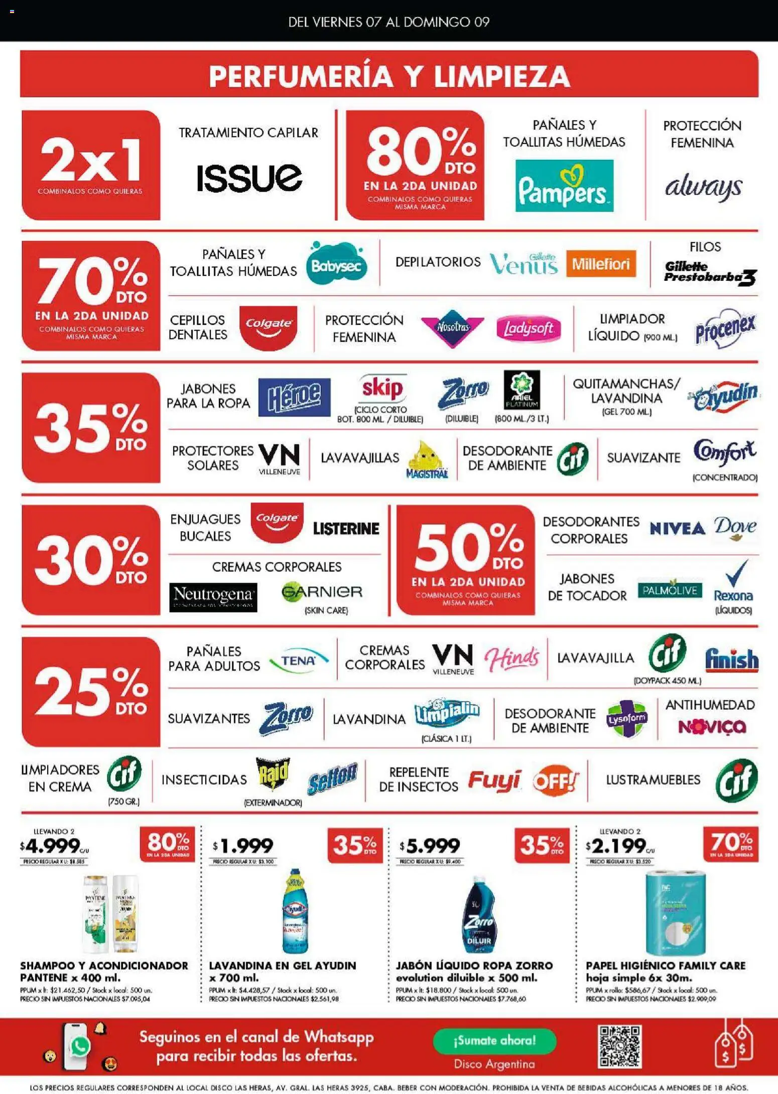 Disco ofertas │ válido desde el 07.11.2025 | Página: 6 | Productos: Repelente, Lustramuebles, Lavandina, Desodorante