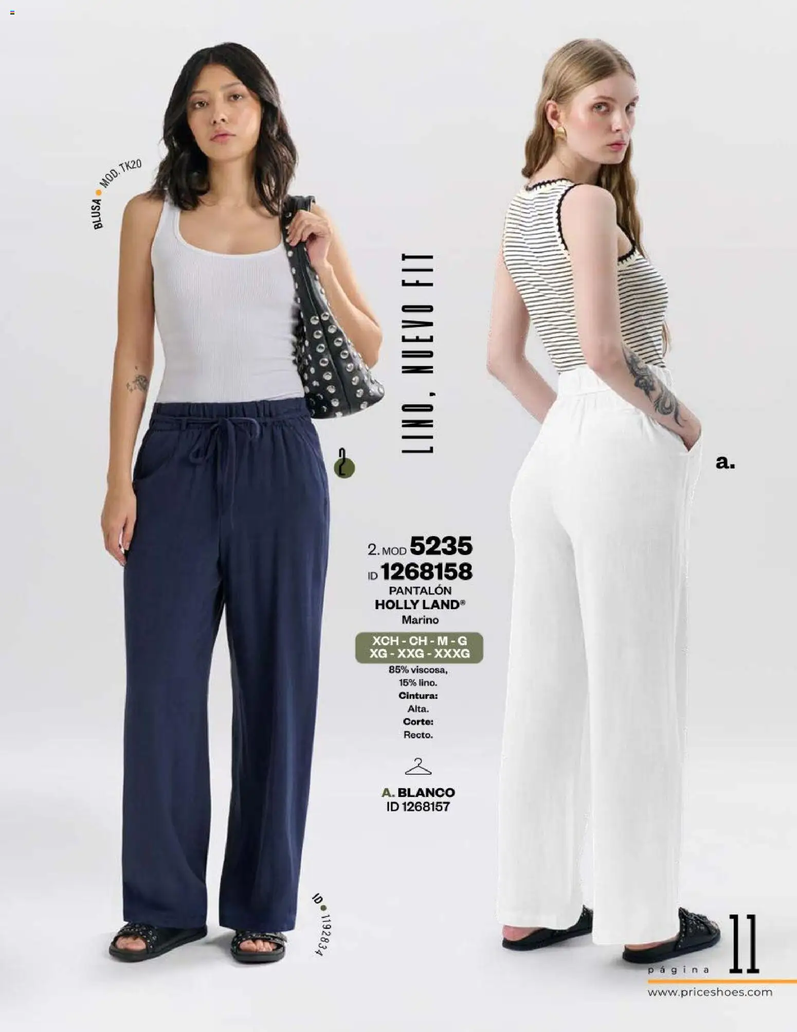 Nuevas ofertas de Price Shoes válidas en toda la República Mexicana desde el 13.02.2026. ¡Encuentra las mejores ofertas en Price Shoes catálogo Playa! | Página: 11 | Productos: Blusa