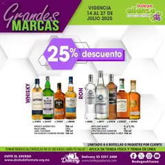 Nuevas ofertas de Bodegas Alianza válidas en toda la República Mexicana desde el 14.07.2025. ¡Encuentra las mejores ofertas en Bodegas Alianza - Catálogo Grandes Marcas! | Página: 5