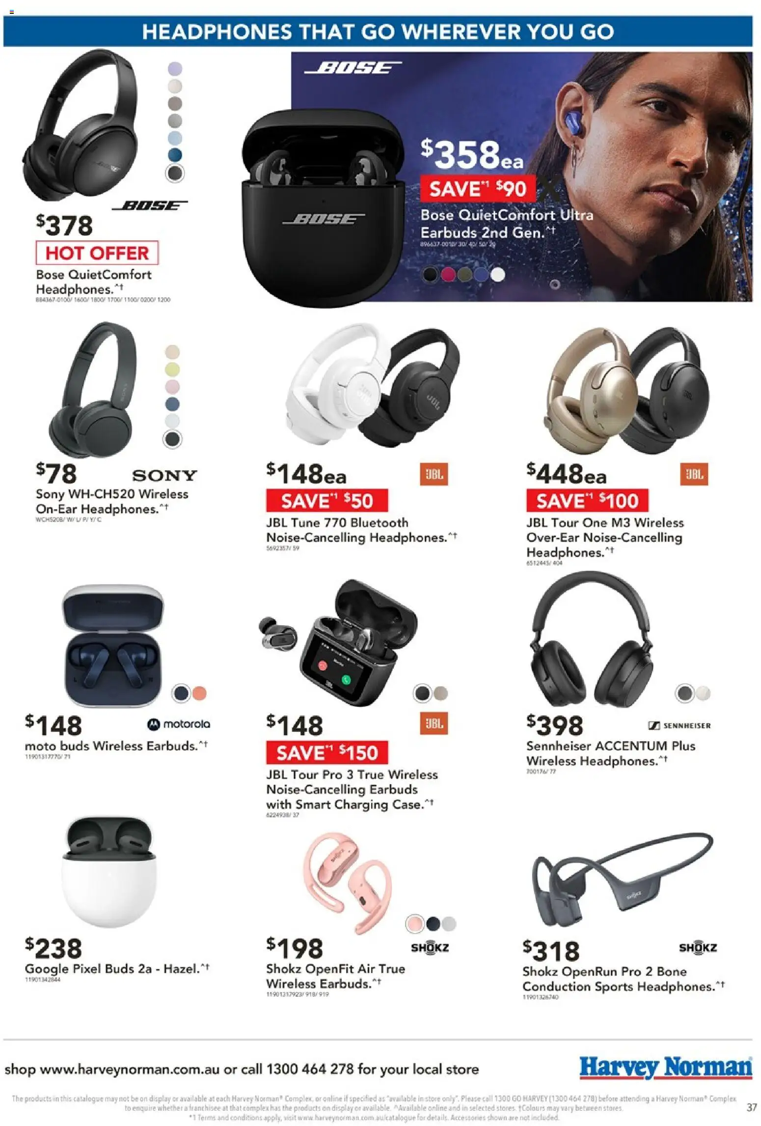 Harvey Norman catalogue - valid from 02.04.2026 | Page: 37 | Products: Headphones, Case