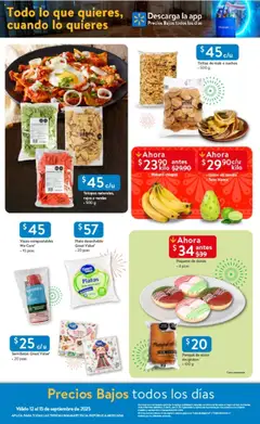 Nuevas ofertas de Walmart válidas en toda la República Mexicana desde el 12.09.2025. ¡Encuentra las mejores ofertas en Walmart - Folleto Precios Bajos! | Página: 4