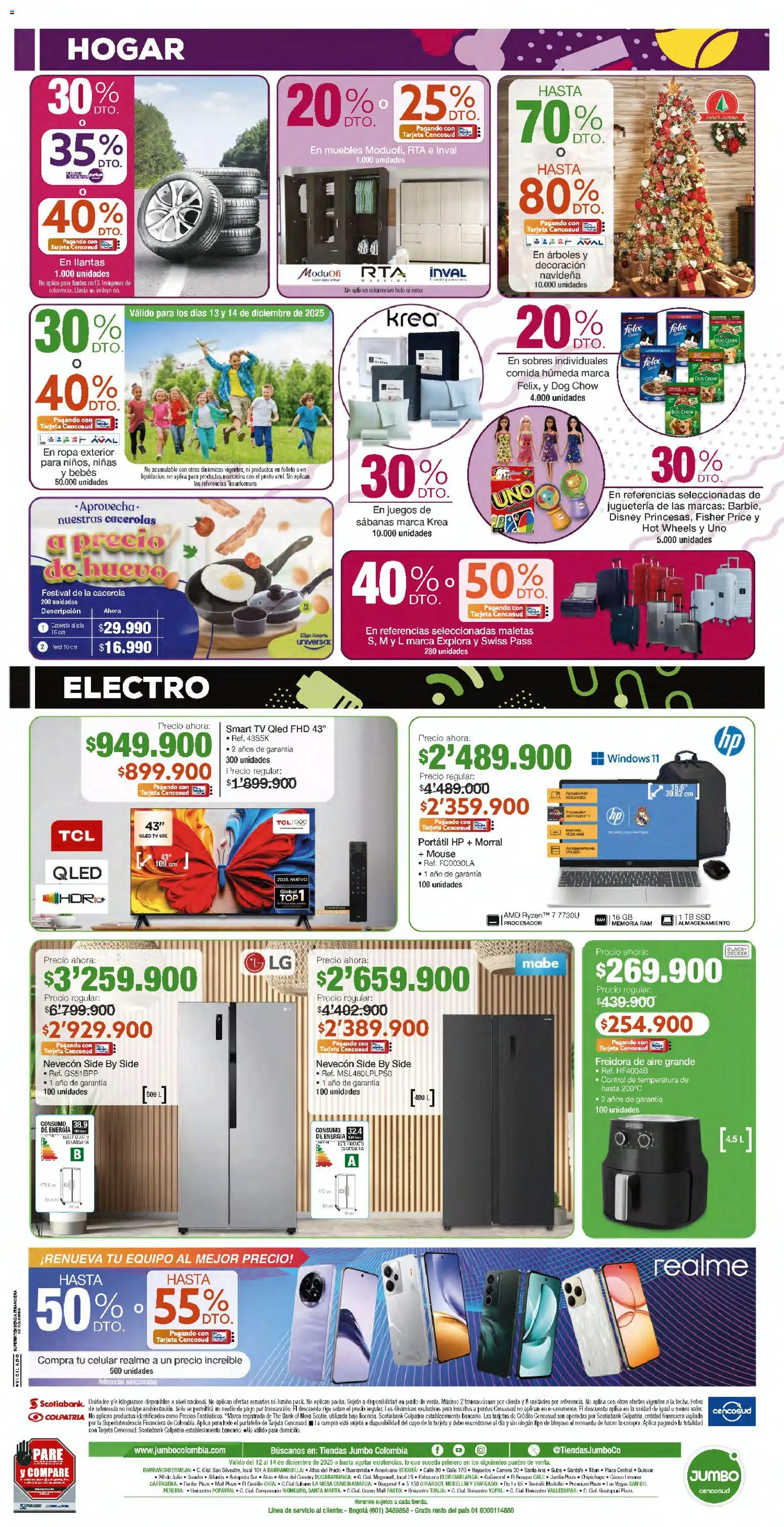Jumbo revista - valida desde el 12.12.2025 | Página: 8 | Productos: Sabanas, Sobre, Morral, Mouse