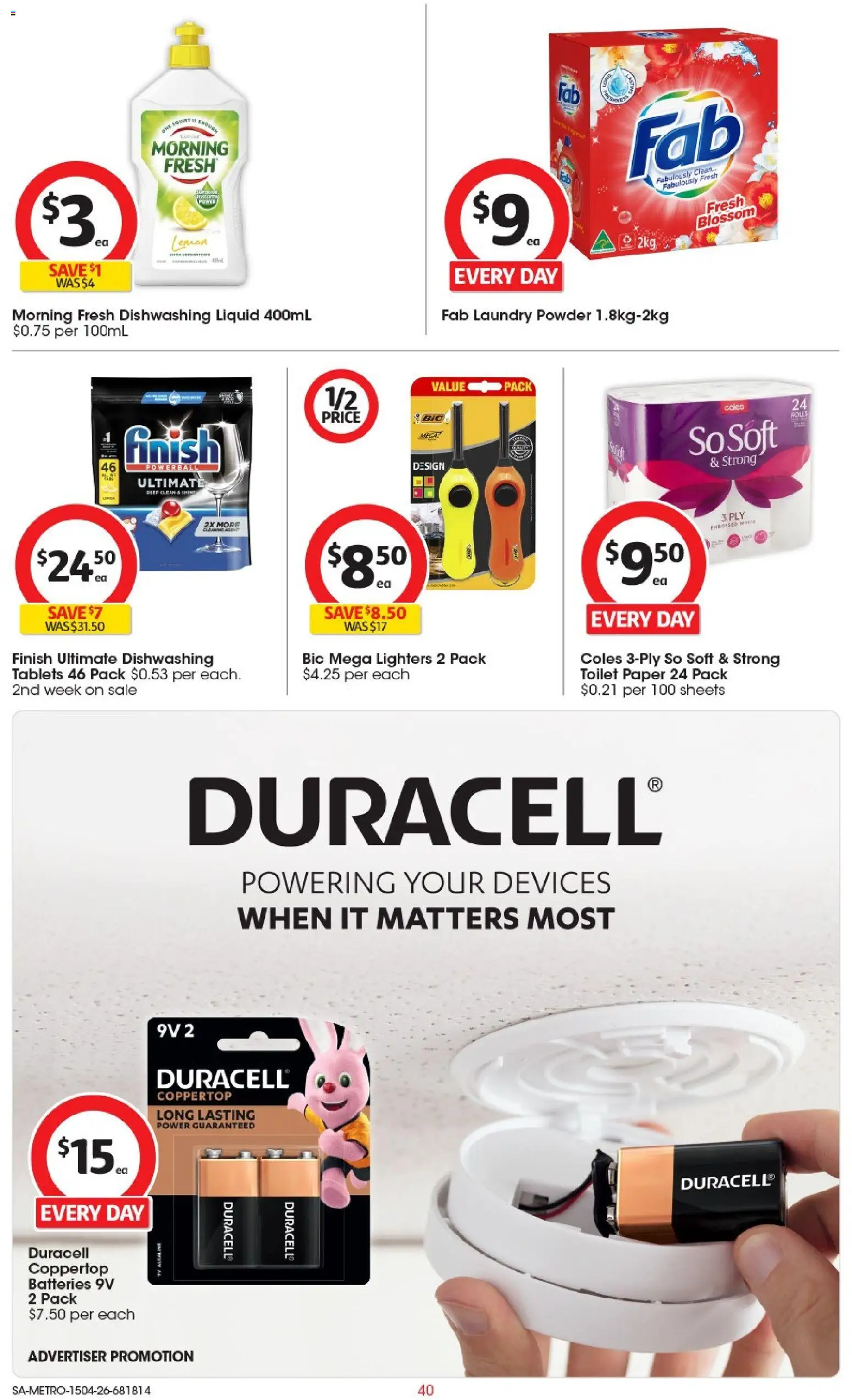 Coles catalogue - valid from 15.04.2026 | Page: 40