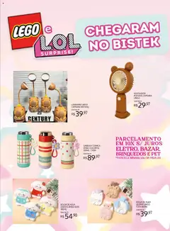 Bistek Supermercados Folheto - válido de 30.07.2025 | Página: 7 | Produtos: Ventilador, Garrafa térmica, Luminária, Bolsa