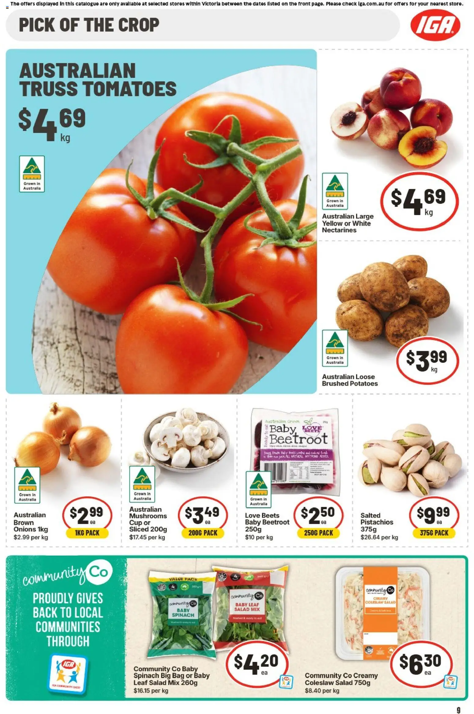 IGA catalogue - valid from 24.12.2025 | Page: 12 | Products: Mushrooms, Potatoes, Beetroot, Bag
