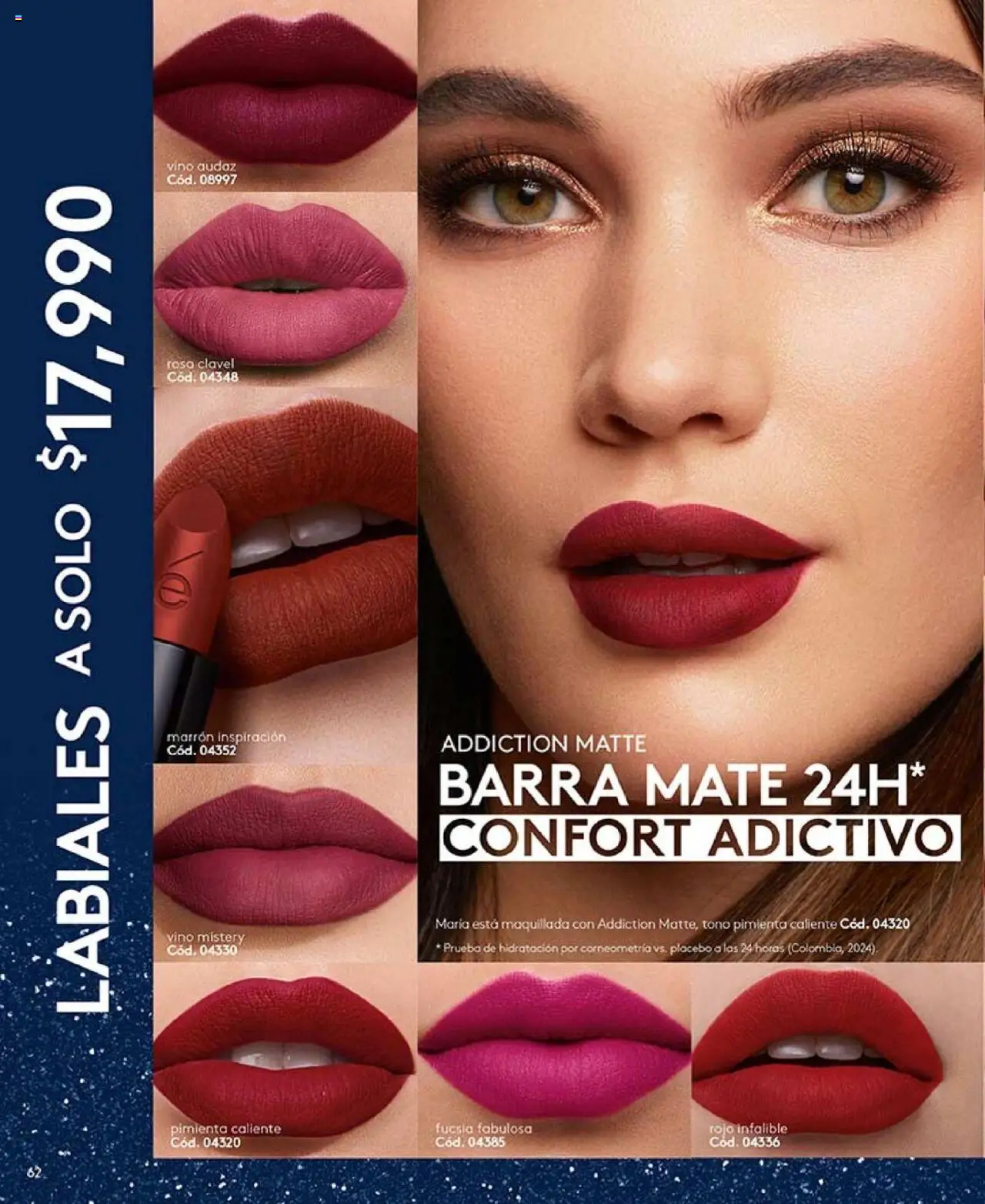 Ésika revista - valida desde el 14.10.2025 | Página: 62 | Productos: Pimienta, Vino