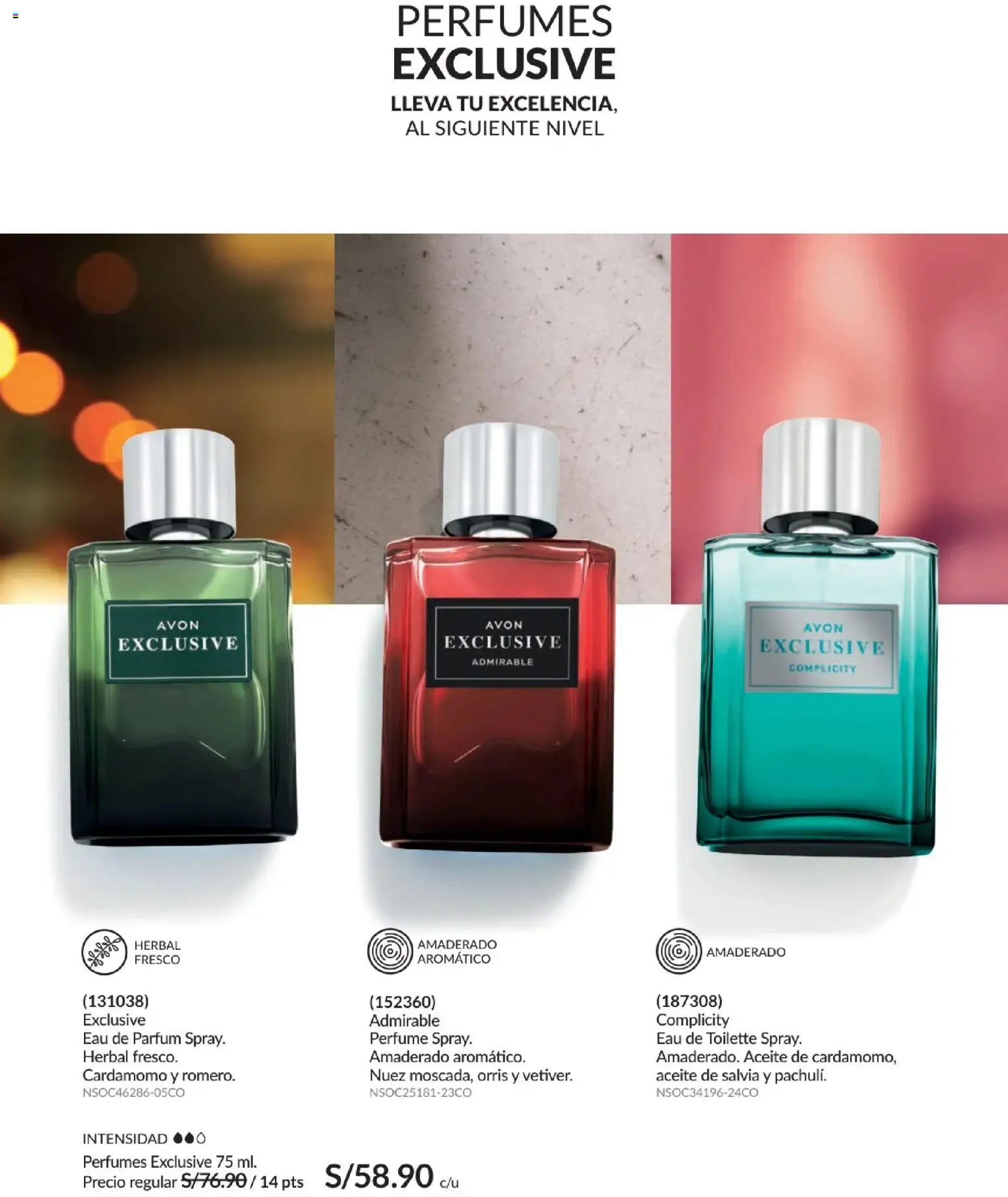 Catálogo Avon válido desde 10.03.2026 | Página: 104 | Productos: Aceite, Perfume, EAU de Toilette