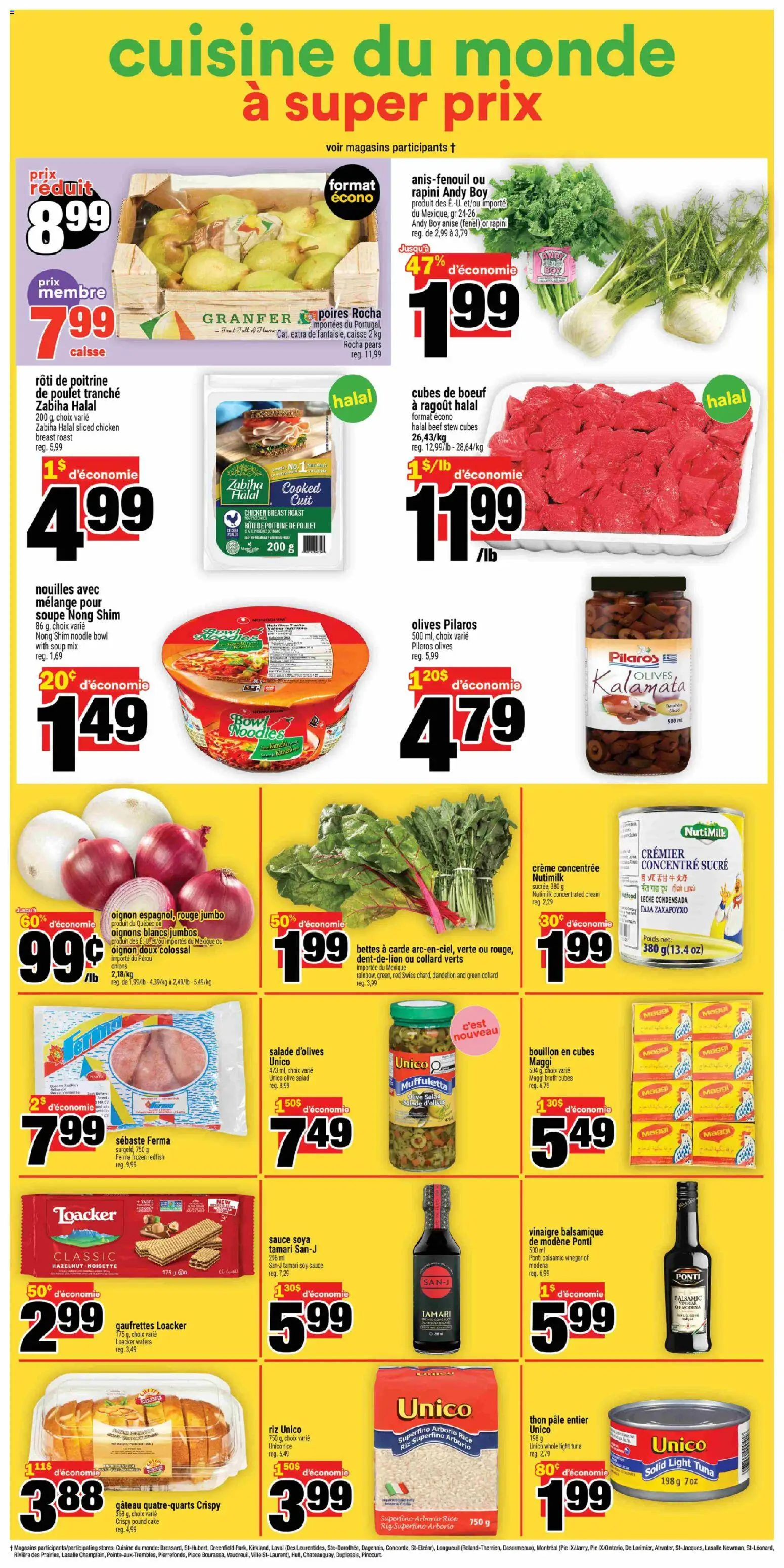 Super C flyer valid from 19.03.2026 | Page: 14 | Products: Rice, Cream, Salad, Chicken