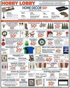 Preview of Hobby Lobby weekly ads valid from 07.09.2025
