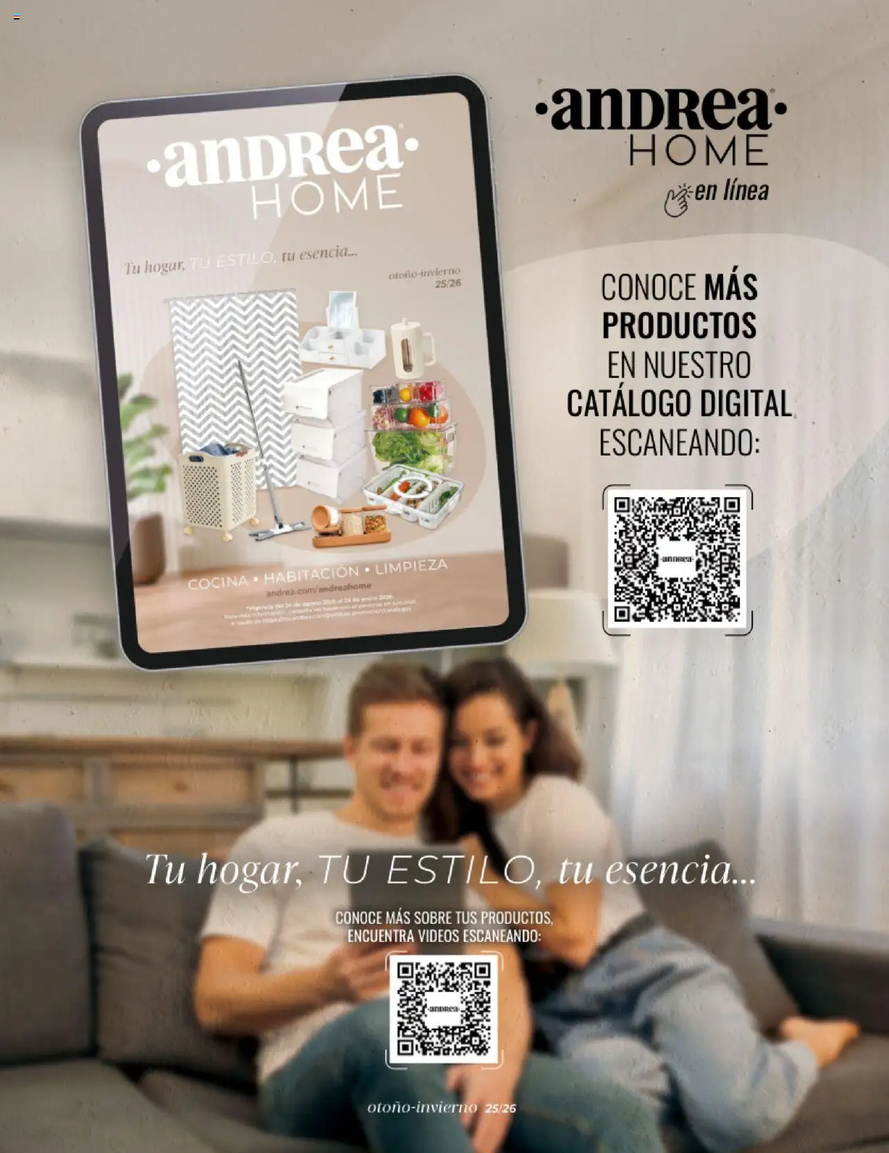 Nuevas ofertas de Andrea válidas en toda la República Mexicana desde el 24.08.2025. ¡Encuentra las mejores ofertas en Andrea - Catálogo Home - Otoño / Invierno! | Página: 135 | Productos: Cocina, Sobre