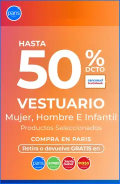 Paris ofertas  válido desde el 10.03.2026