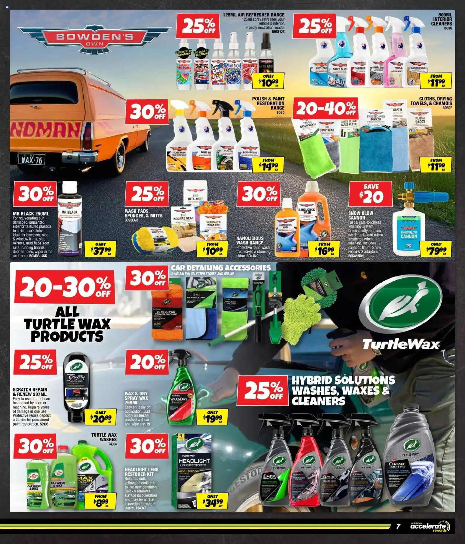 Autobarn catalogue - valid from 22.10.2025 | Page: 7 | Products: Window, Accessories, Nano, Safe