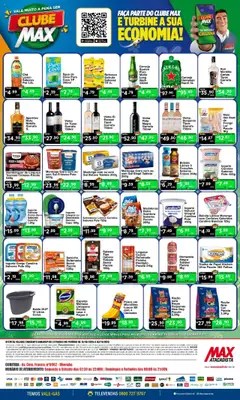 Max Atacadista - Ofertas Clube - Pré-Visualização do folheto da loja Max Atacadista, válido de 15.10.2025 | Página: 2 | Produtos: Whisky, Salsicha, Iogurte, Mortadela