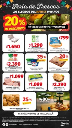Vista previa Hipermercado Libertad catálogo -  Martes  válido desde el 21.10.2025