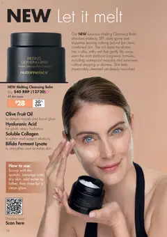 Preview of Nutrimetics Catalogue Every day confidence - valid from 26.03.2026 | Page: 16 | Products: Mascara, Oil, Water, Collagen