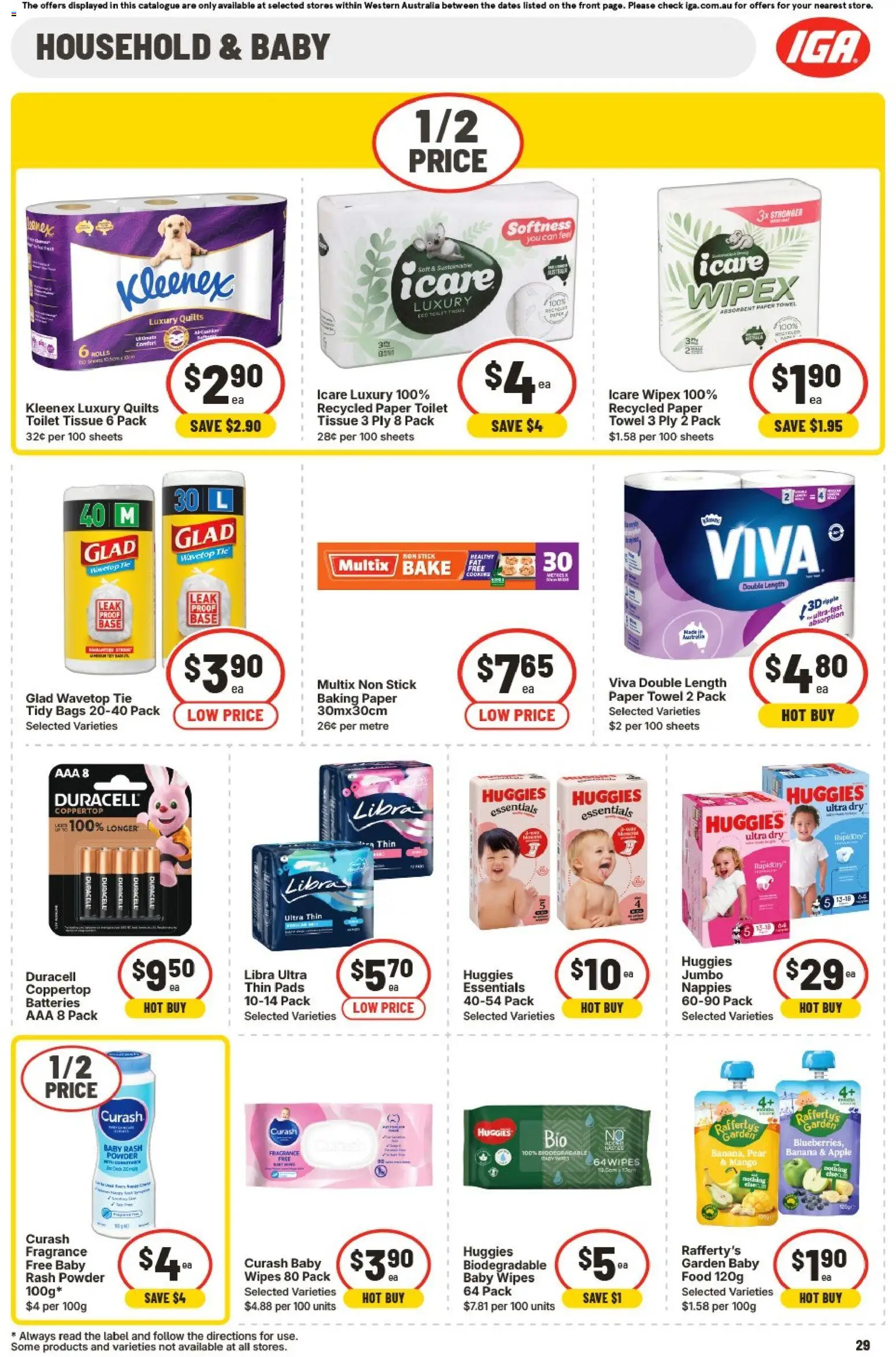 IGA catalogue - valid from 24.12.2025 | Page: 32 | Products: Household, Fragrance, Tie, Pear