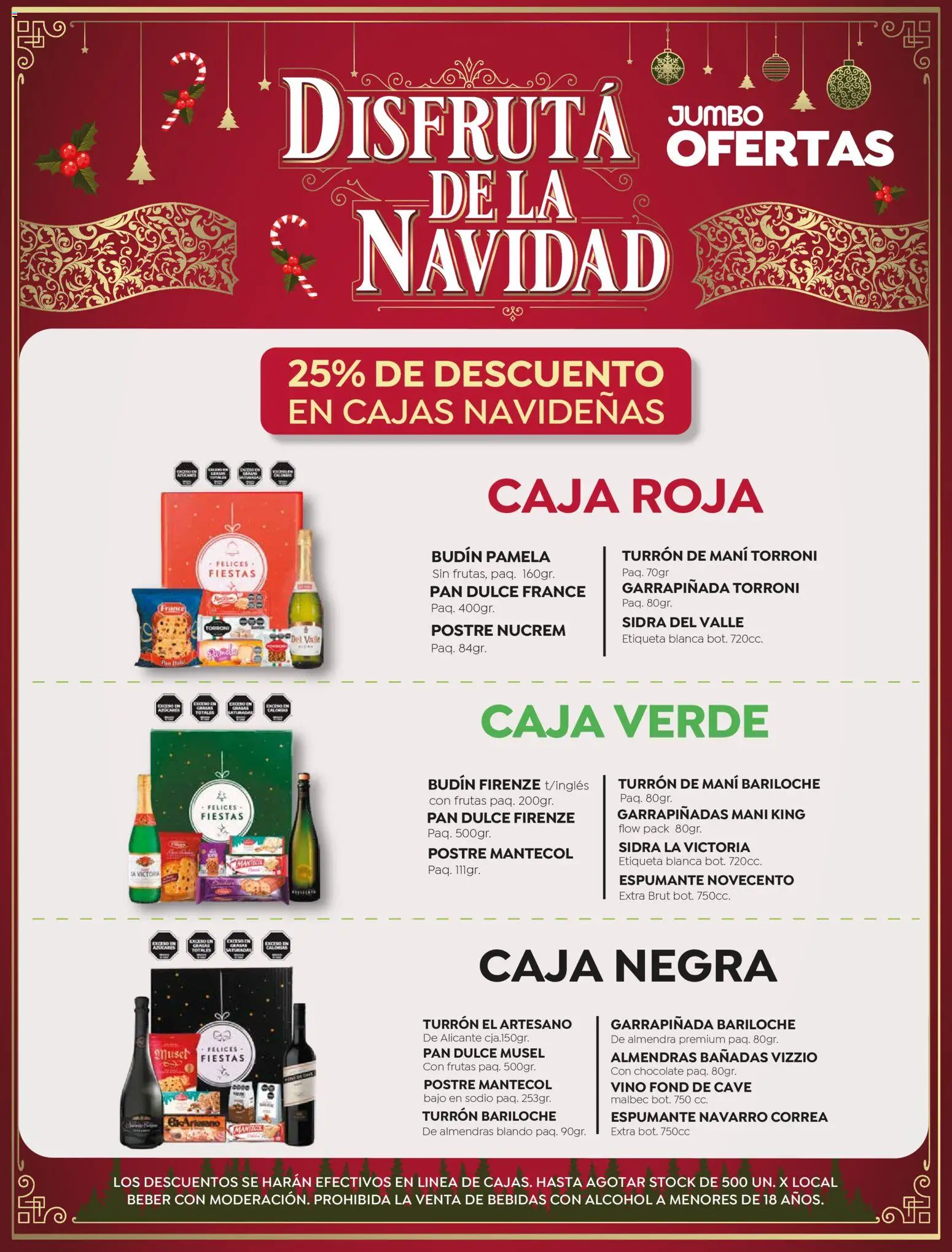 Jumbo ofertas │ válido desde el 28.11.2025 | Página: 4 | Productos: Caja, Budín, Pan, Turrón