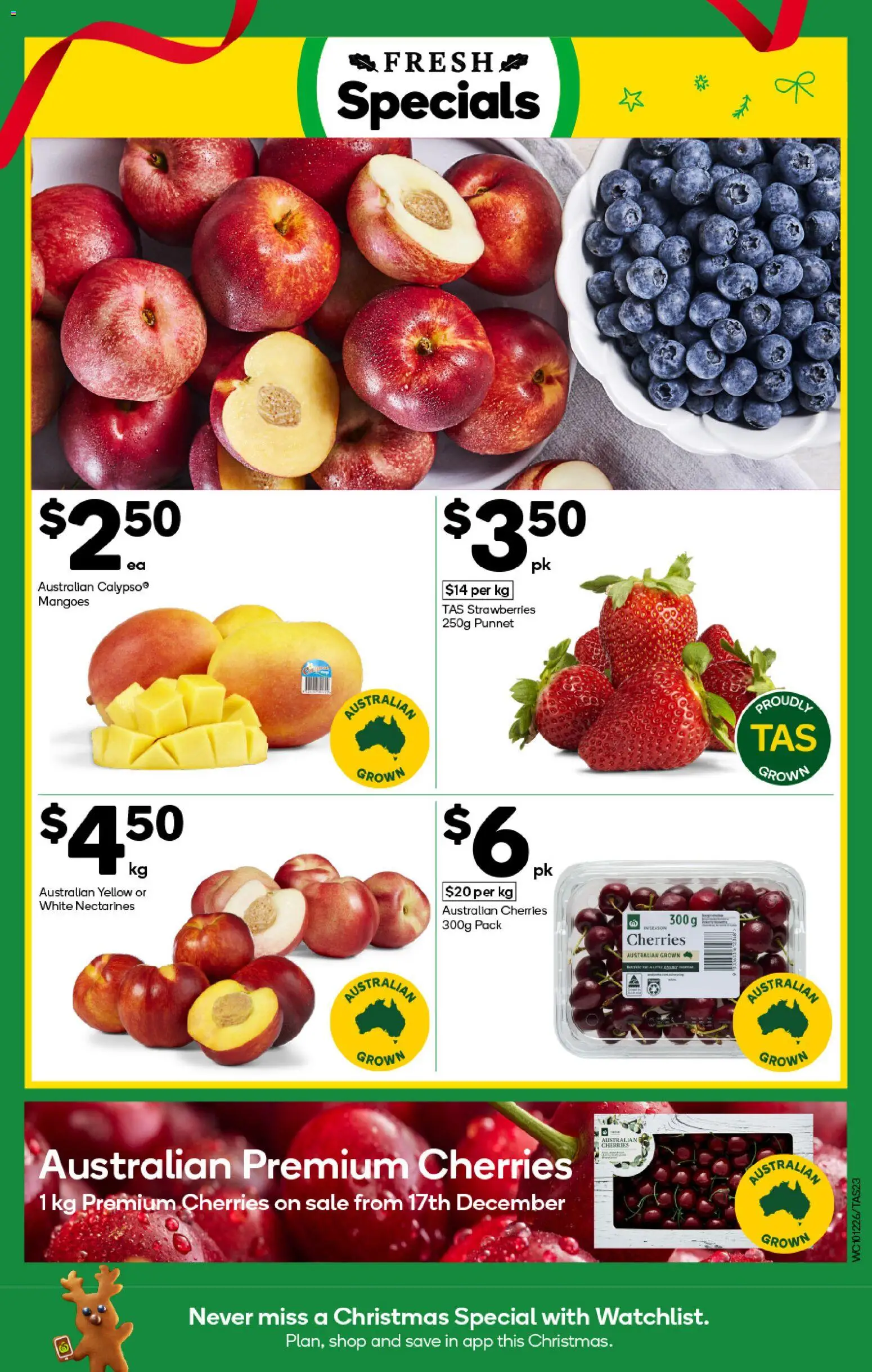 Woolworths catalogue - valid from 10.12.2025 | Page: 23 | Products: Cherries, Strawberries