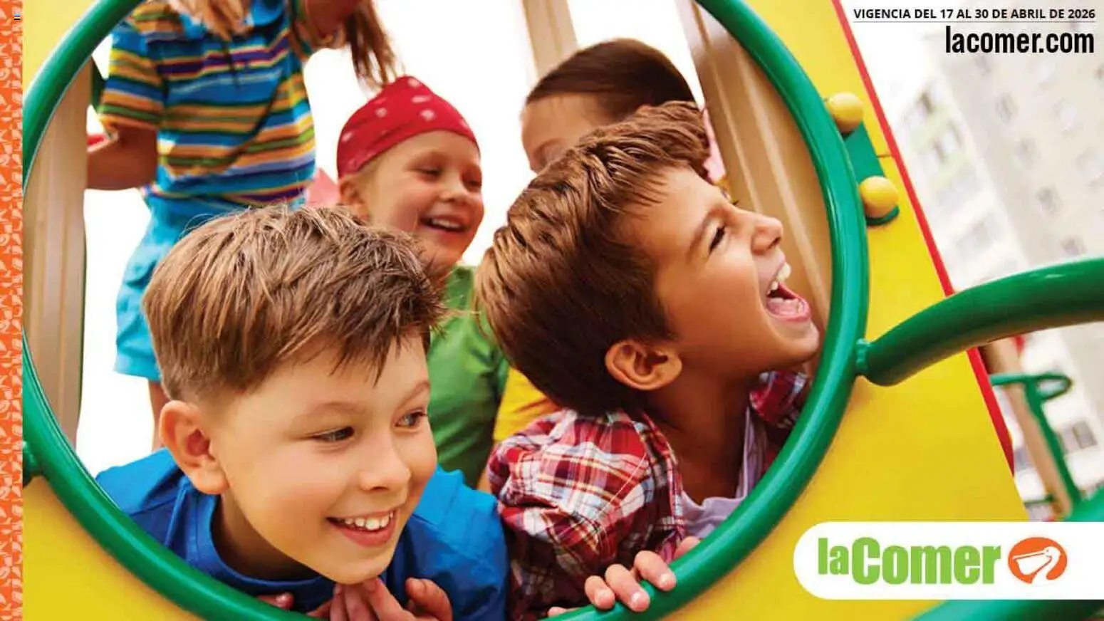 Nuevas ofertas de La Comer válidas en toda la República Mexicana desde el 17.04.2026. ¡Encuentra las mejores ofertas en La Comer folleto Día del Niño! | Página: 1