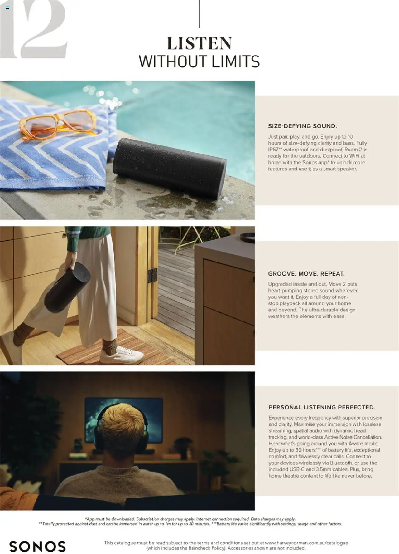 Harvey Norman catalogue - valid from 27.09.2025 | Page: 12 | Products: Water, Accessories, Audio, Stereo