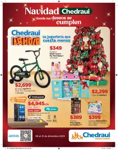 Vista previa de Chedraui folleto, nuevo folleto de la tienda, válido en México a partir del 08.12.2025