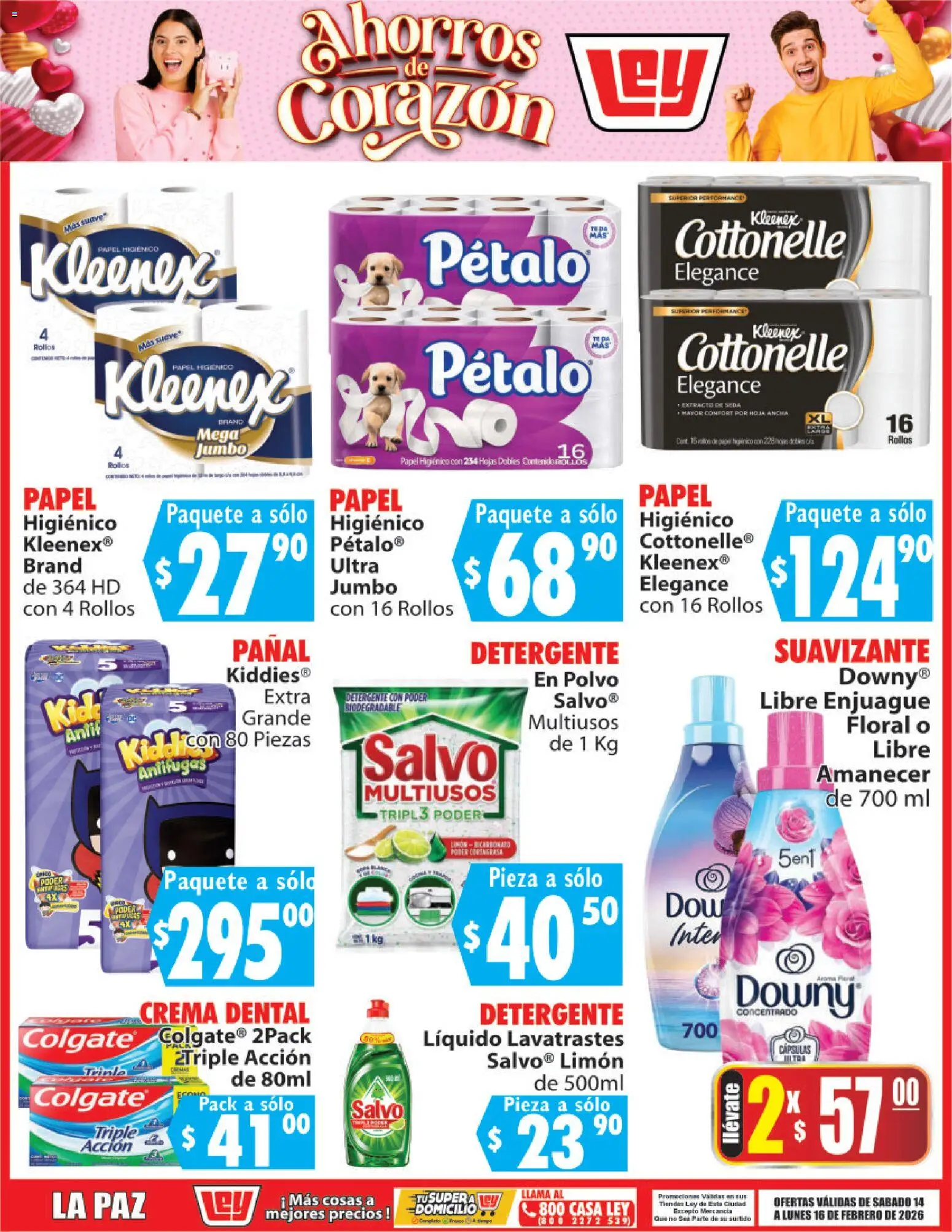 Nuevas ofertas de Casa Ley válidas en toda la República Mexicana desde el 14.02.2026. ¡Encuentra las mejores ofertas en Casa Ley folleto Ahorros de Corazón! | Página: 15