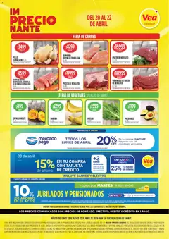 Vista previa Vea - VOLANTE SEMANAL  válido desde el 20.04.2026