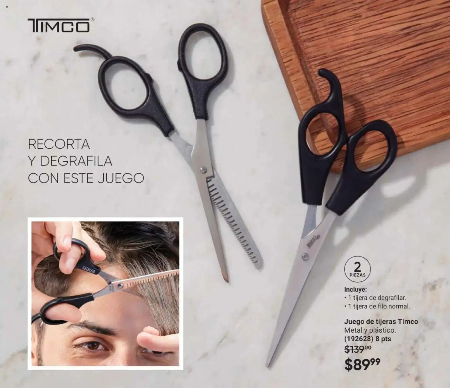 Nuevas ofertas de AVON válidas en toda la República Mexicana desde el 24.04.2026. ¡Encuentra las mejores ofertas en AVON Casa & Estilo 7 2026! | Página: 95 | Productos: Tijera, Juego