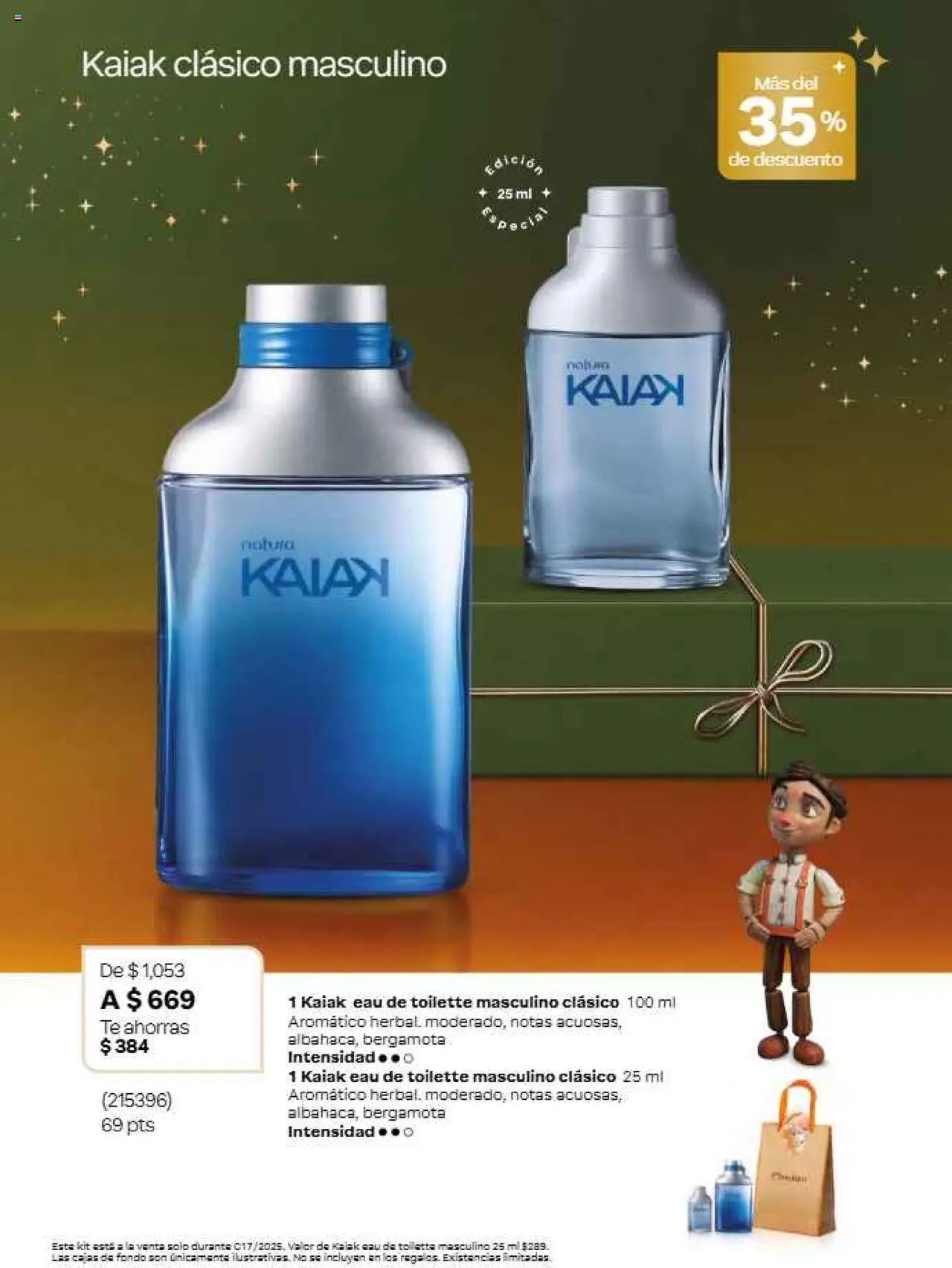 Nuevas ofertas de Natura válidas en toda la República Mexicana desde el 22.11.2025. ¡Encuentra las mejores ofertas en Natura campaña 17 2025! | Página: 18 | Productos: Té, Eau de toilette